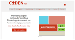 Desktop Screenshot of codendigital.com